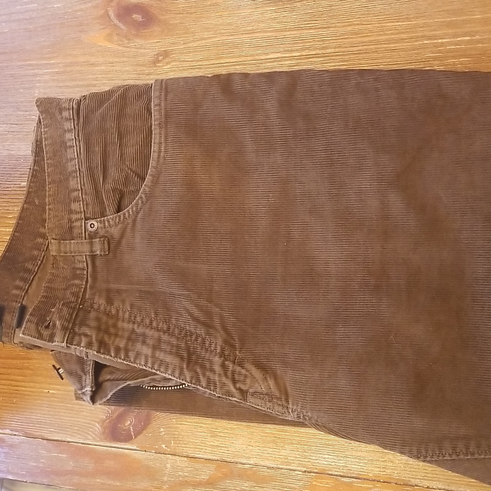 J Crew Mens chocolate brown corduroy  pant